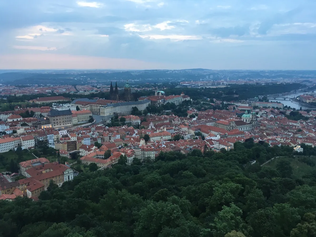 Blick auf die Stadt