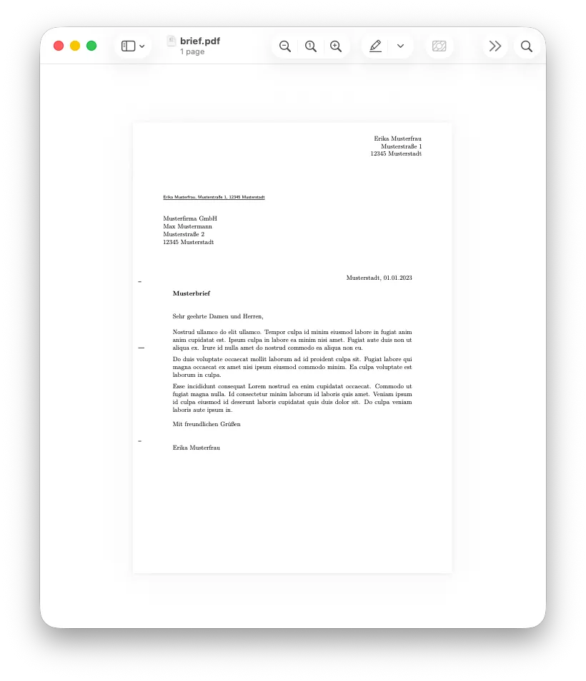 Screenshot der PDF-Datei
