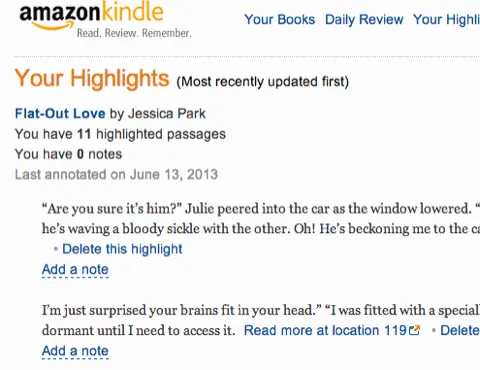 Beispiel mit Markierungen