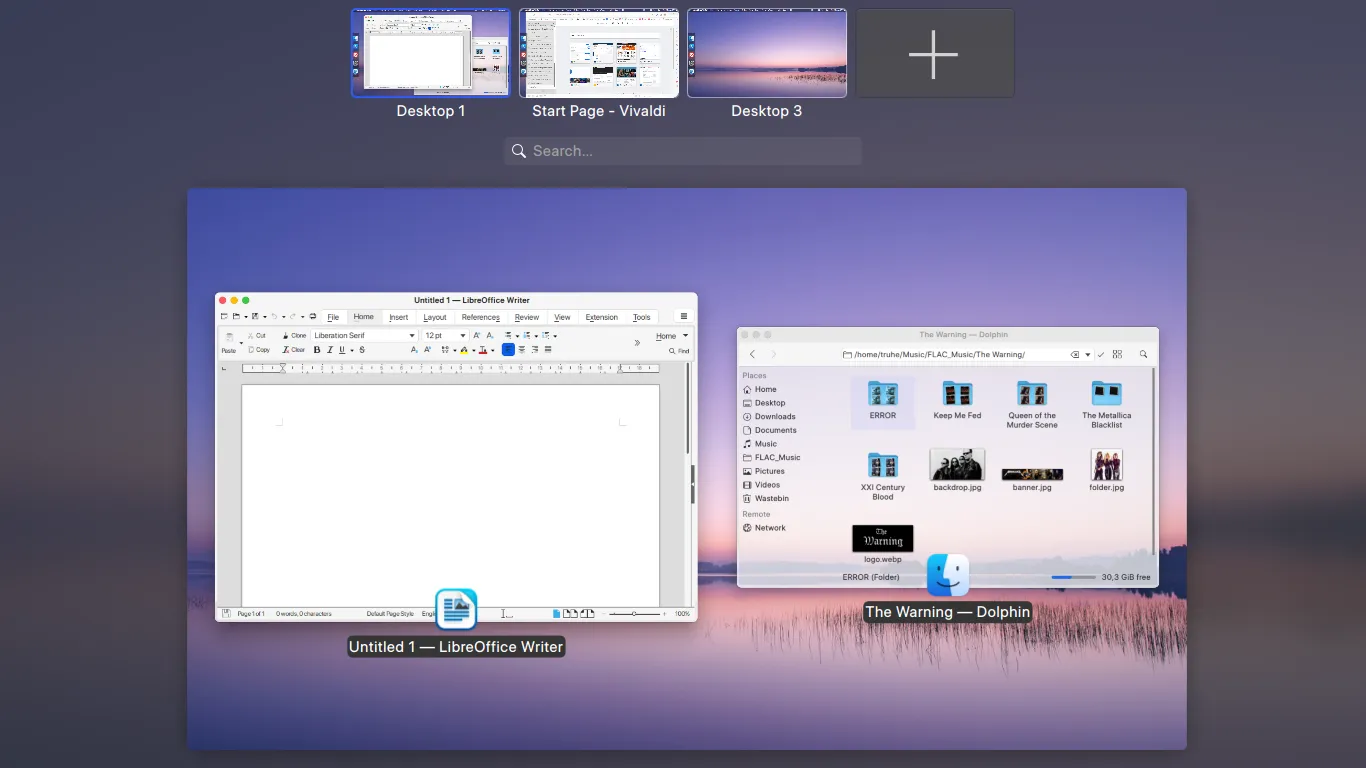 KDE Plasma: Overview